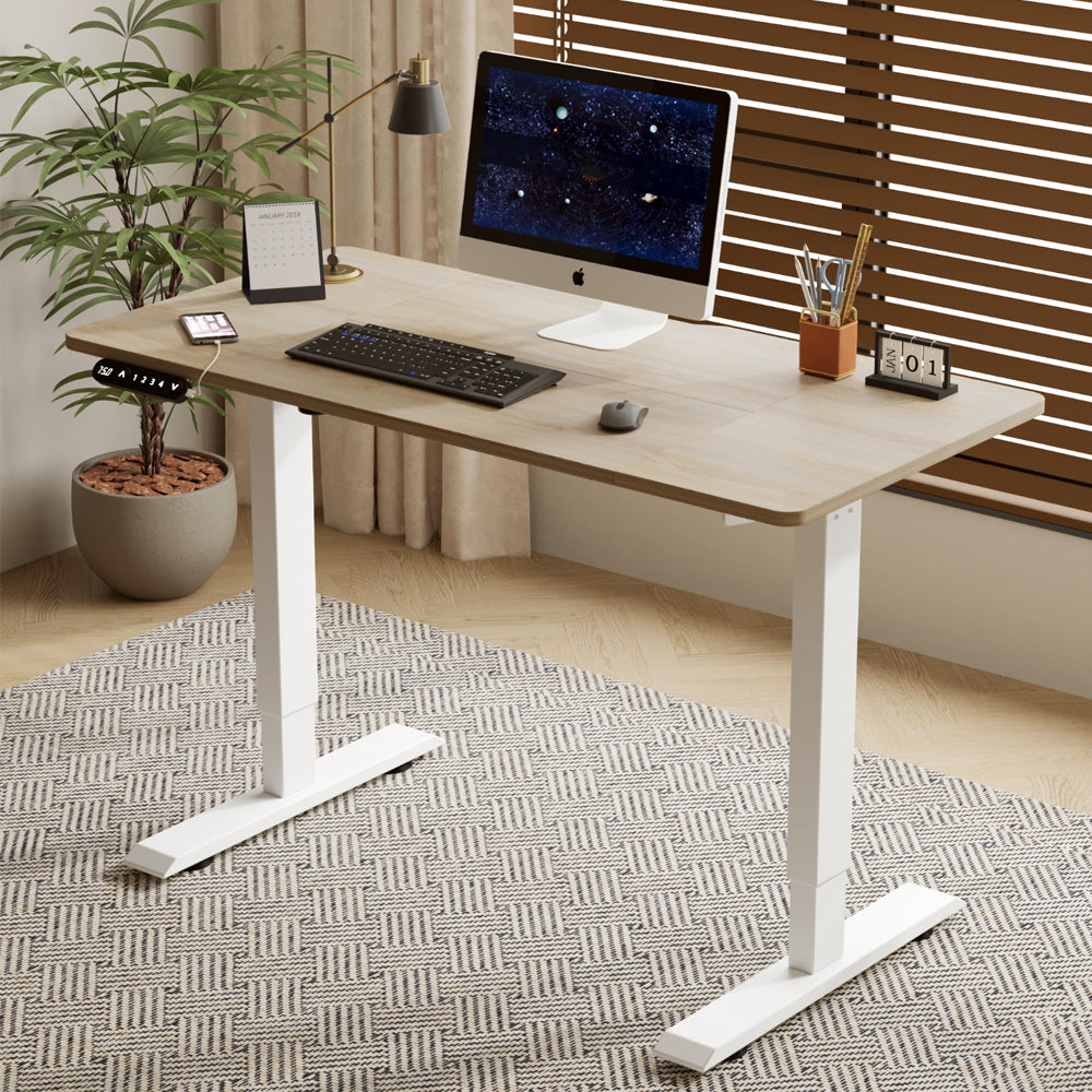 Electric Standing Desk Height Adjustable Desk For Home And Office Computer Table Gaming Desk Modern Luxiury Table 55   Lift-up Desk