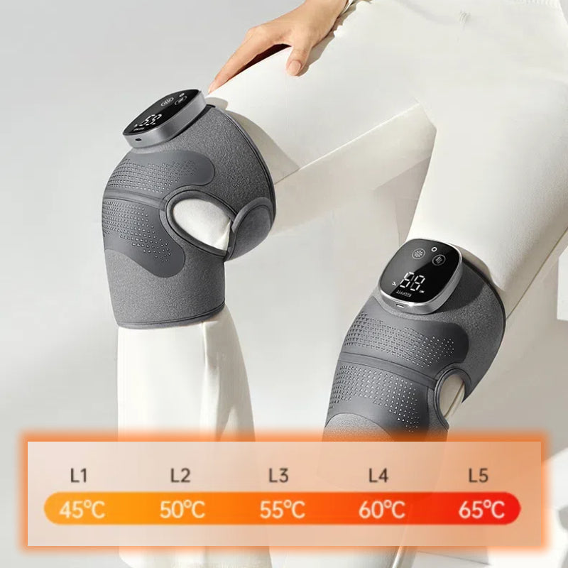 Versatile Knee & Leg Massager With Adjustable Straps