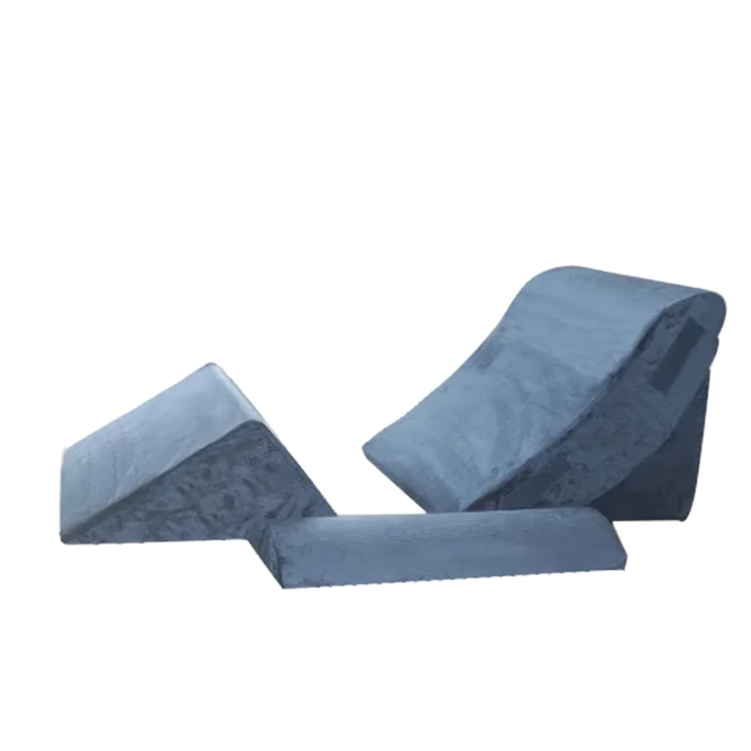 Adjustable Foam Wedge Pillow Set — Ergonomic Back & Relax Support Pillow for Bed & Chair