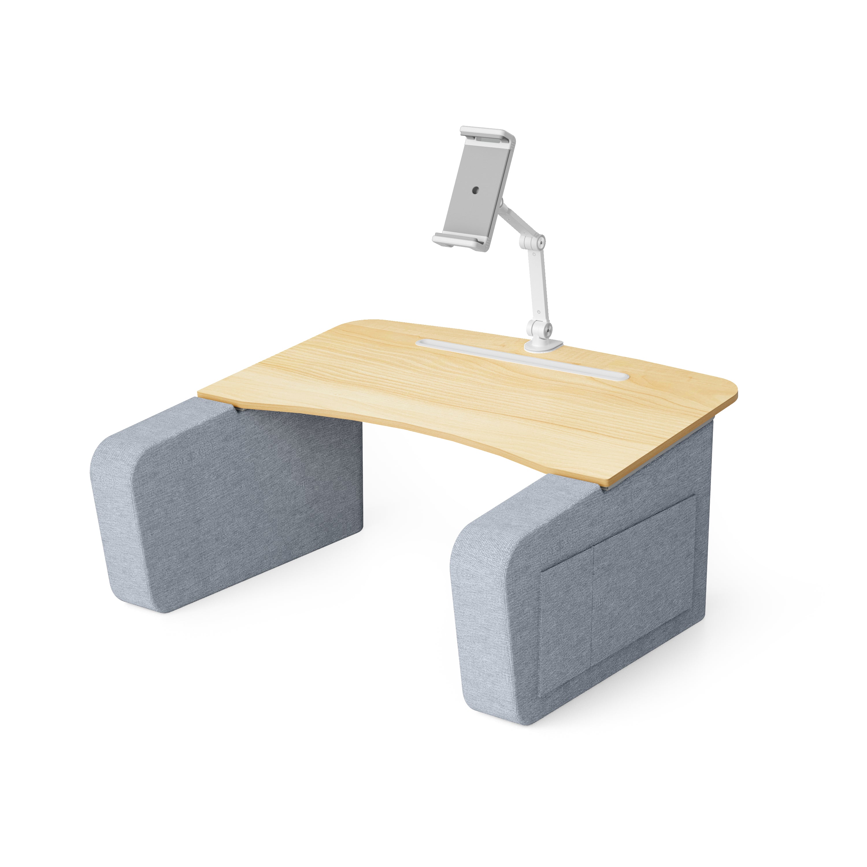 Adjustable Height Portable Ergonomic Lap Desk — Foldable Laptop Stand & Travel Workstation