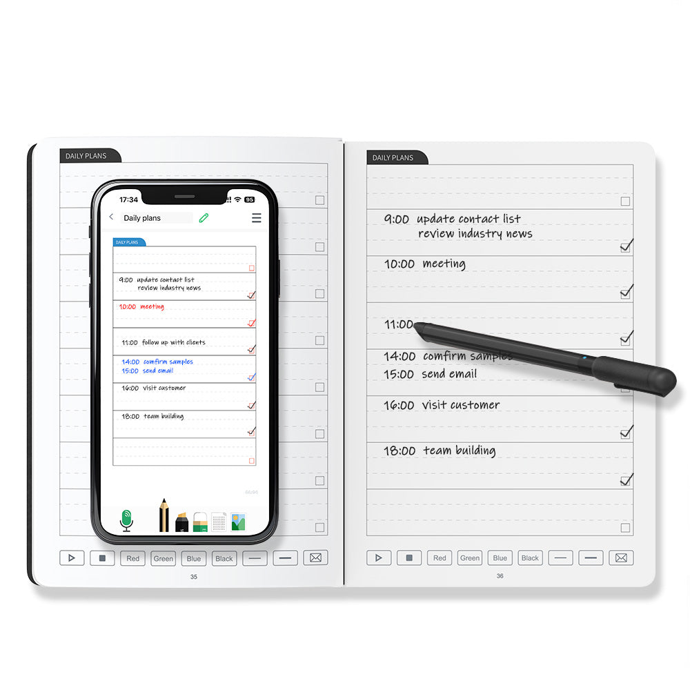 Smart Digital Pen & Notebook Set — APP Sync Handwriting to Digital Notes