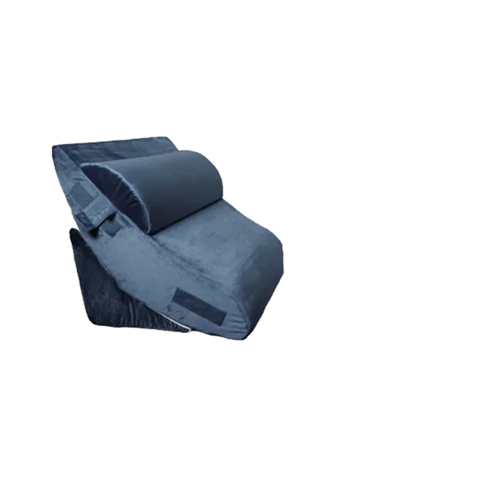 Adjustable Foam Wedge Pillow Set — Ergonomic Back & Relax Support Pillow for Bed & Chair