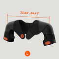 Premium Cordless Shoulder Massager with FIR Heating & Vibration Therapy