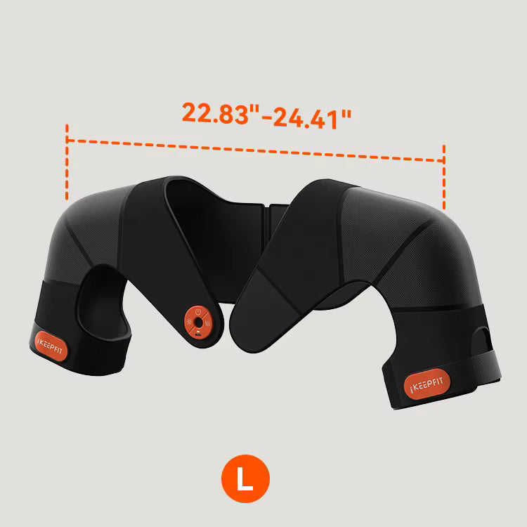 Premium Cordless Shoulder Massager with FIR Heating & Vibration Therapy