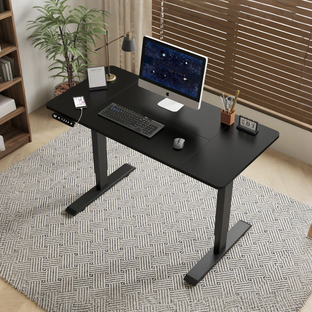 Electric Standing Desk Height Adjustable Desk For Home And Office Computer Table Gaming Desk Modern Luxiury Table 55  Lift-up Desk