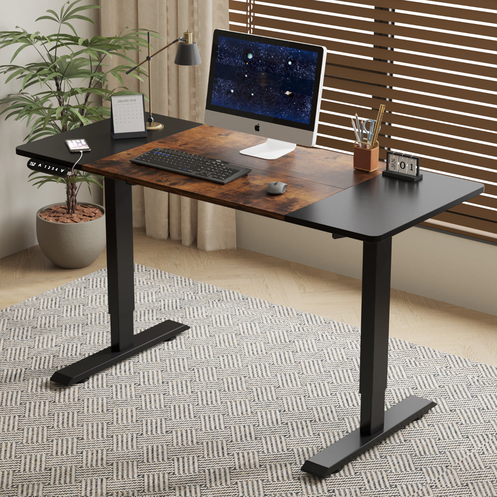 Electric Standing Desk Height Adjustable Desk For Home And Office Computer Table Gaming Desk Modern Luxiury Table 55   Lift-up Desk