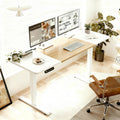 Electric Standing Desk Height Adjustable Desk For Home And Office Computer Table Gaming Desk Modern Luxiury Table 55  Lift-up Desk